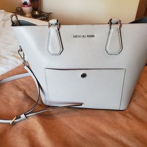 Michael Kors Greenwich Saffiano Leather Satchel